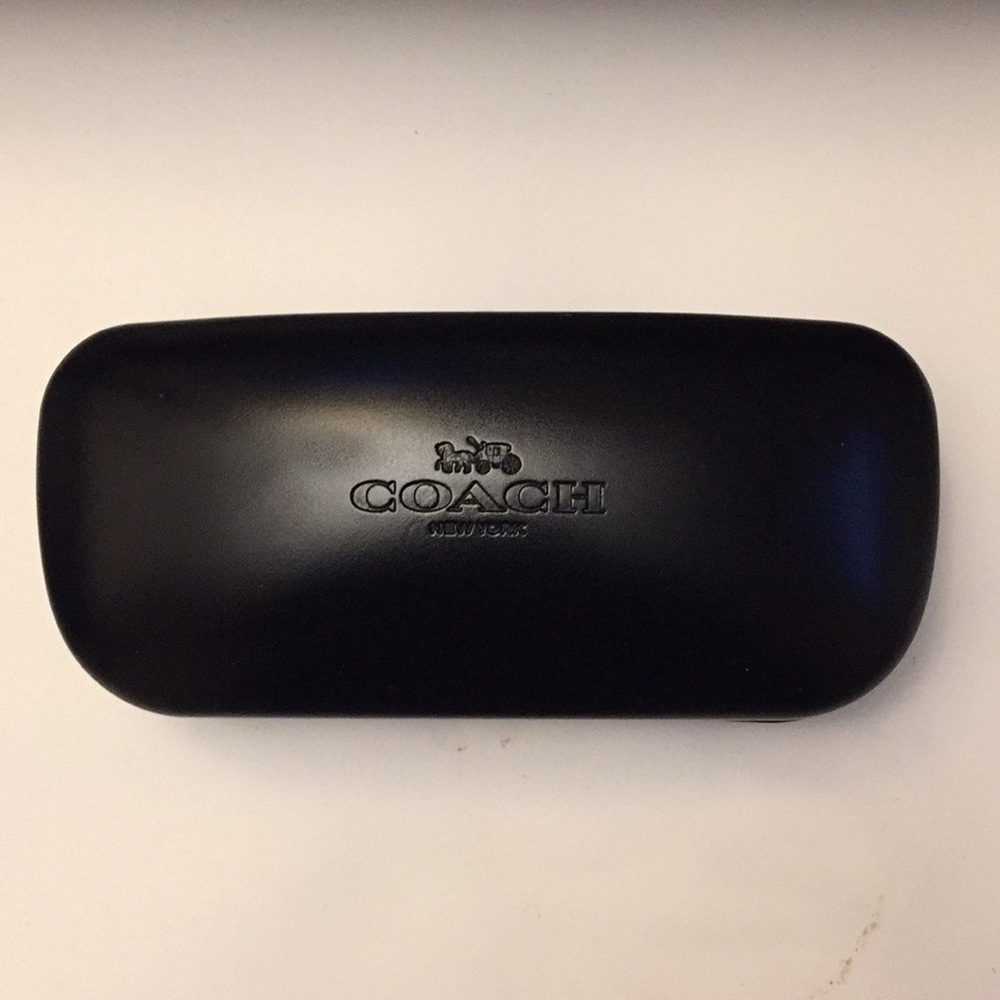 Coach eye glasses case